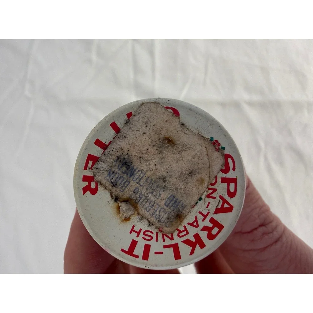 Vintage SPARKL-IT Gold Glitter Two (2) 0.5 oz. Jars‎